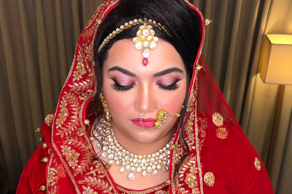 Bridal makeup