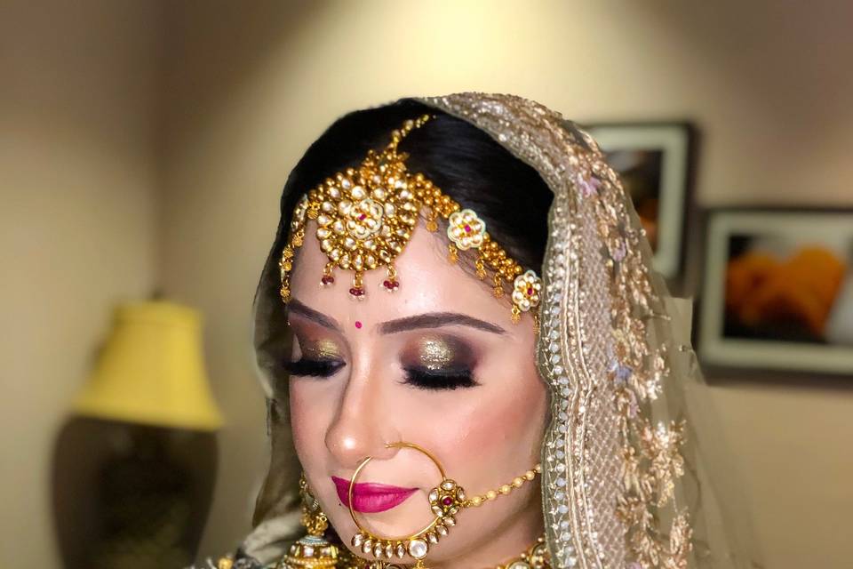 Bridal makeup