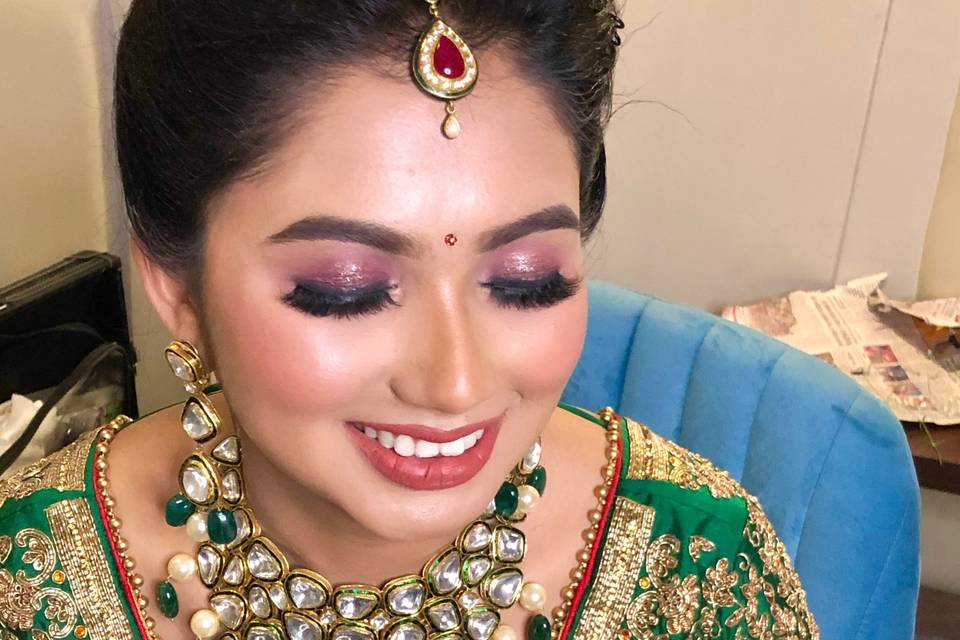 Bridal makeup