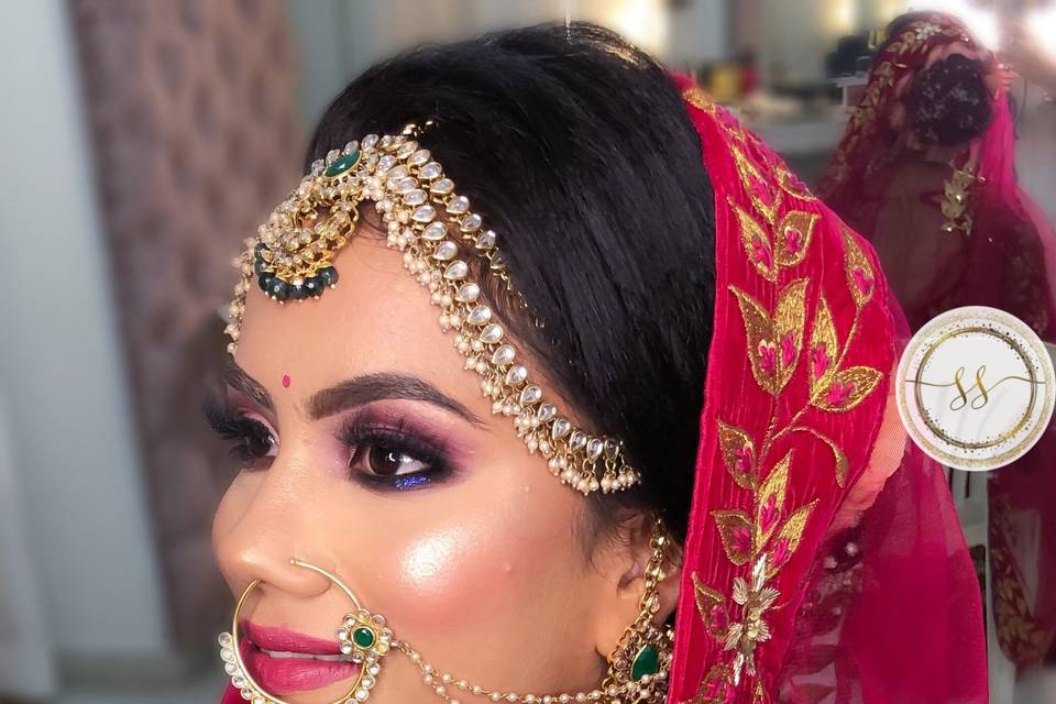 Bridal makeup