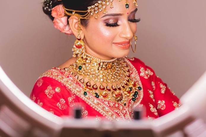 Bridal makeup