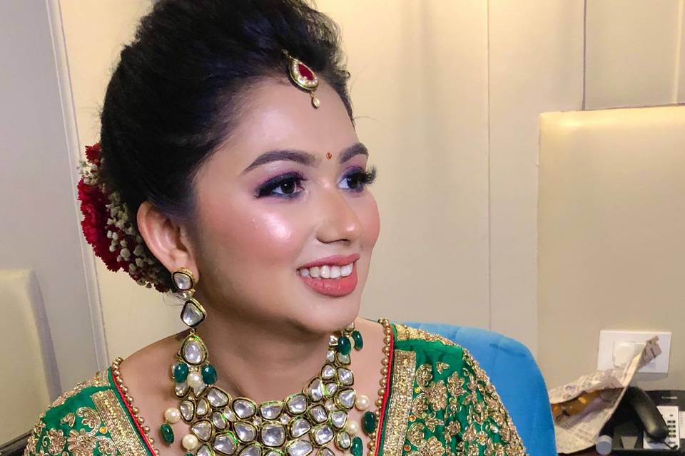 Bridal makeup