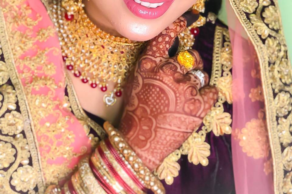 Bridal makeup