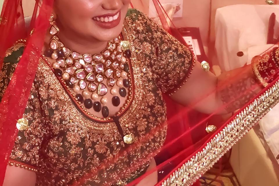 Bridal makeup