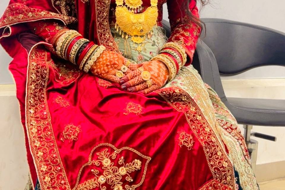 Bridal makeup