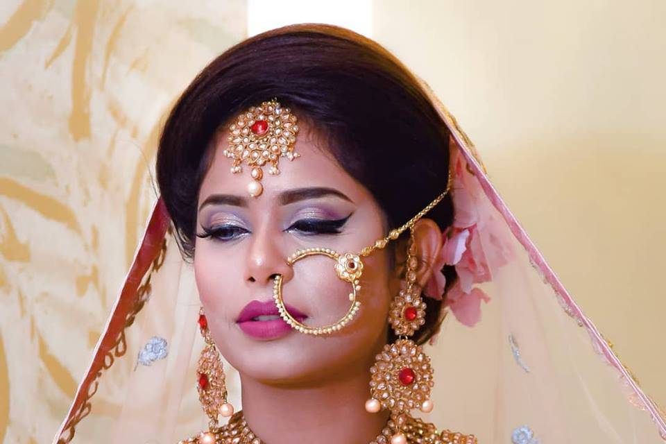 Bridal makeup