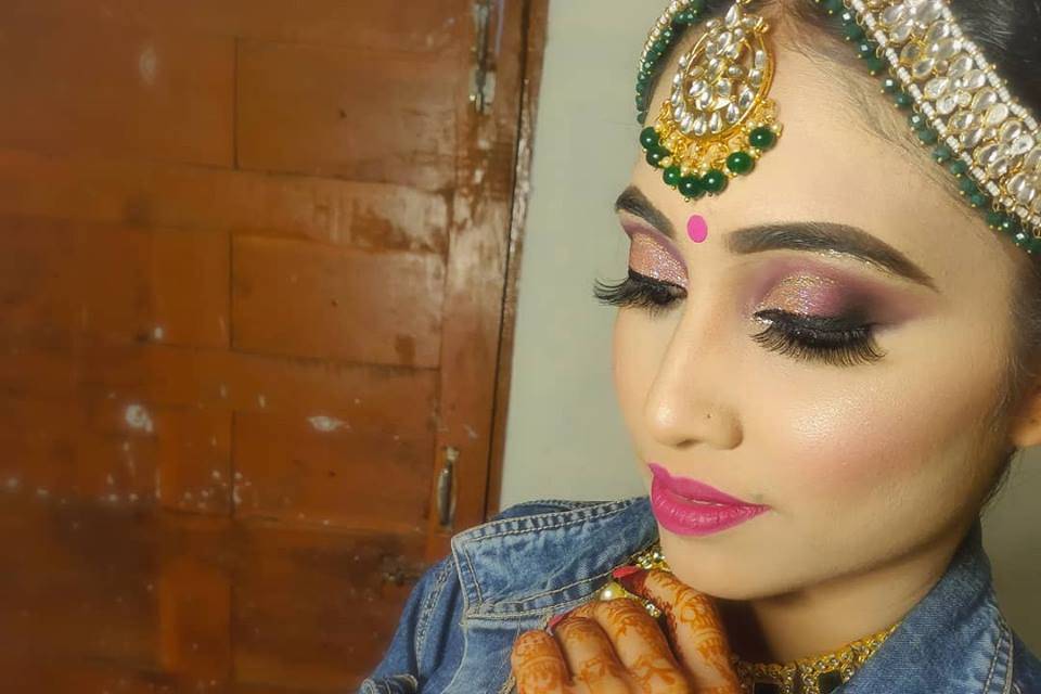 Bridal makeup