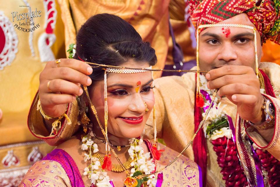 Marathi style wedding