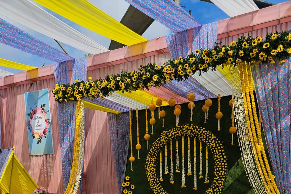 Haldi decor