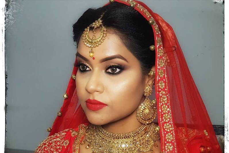 Bridal makeup