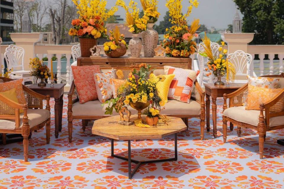 Haldi decor