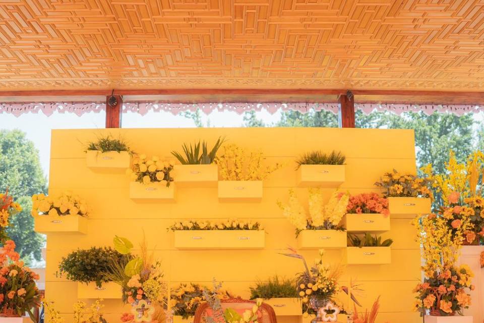 Haldi decor