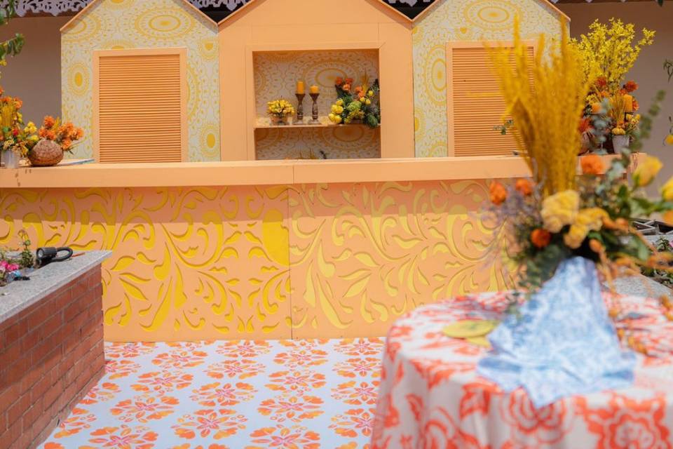 Haldi decor