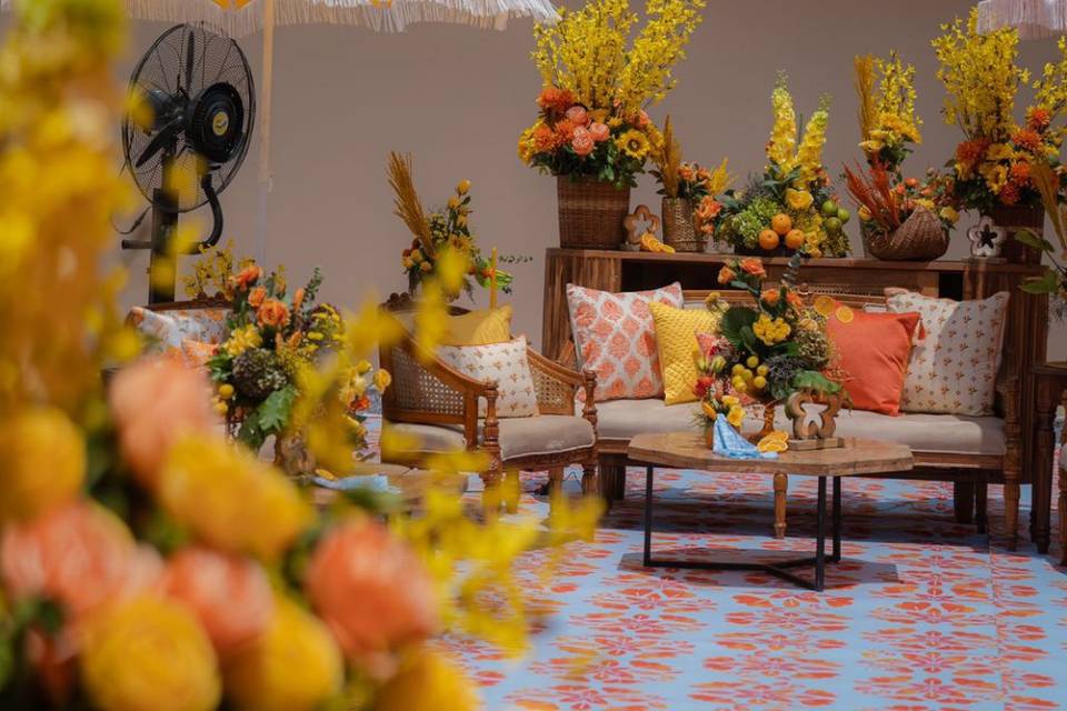 Haldi decor