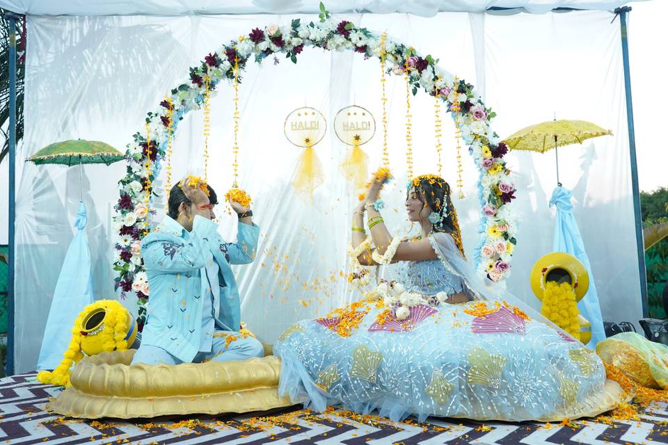 Haldi decor