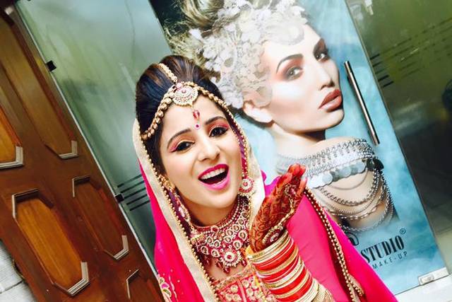 Bridal makeup