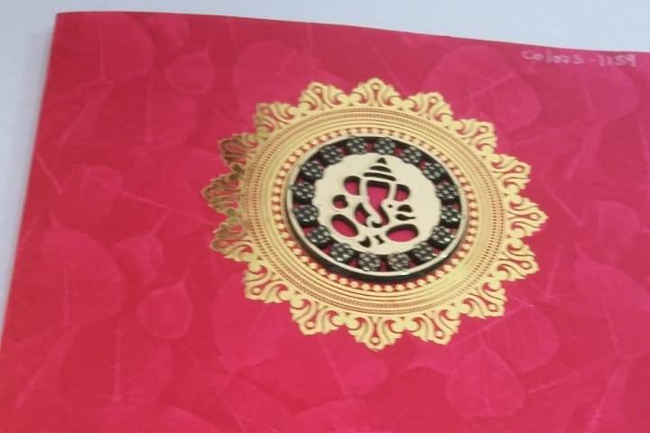 Wedding invitation card