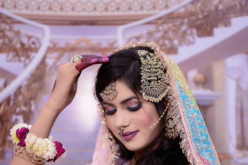 Bridal makeup