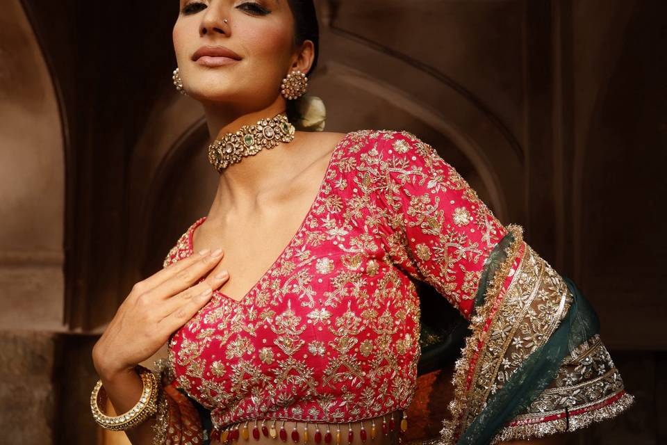 Bridal lehenga