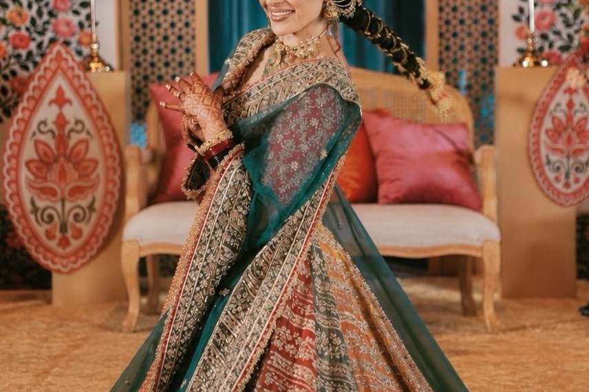 Bridal lehenga