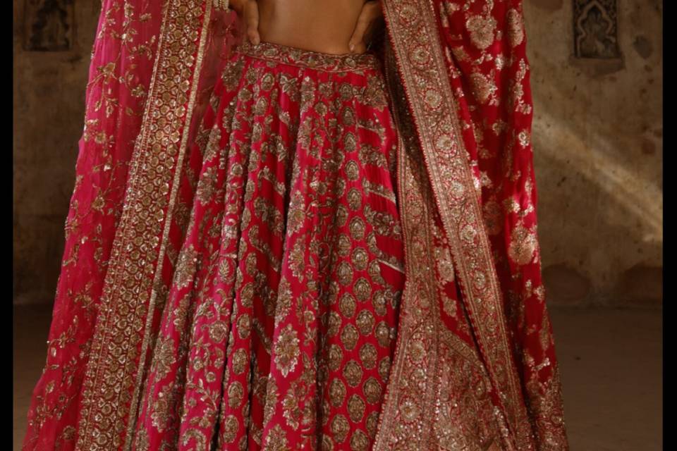 Bridal lehenga