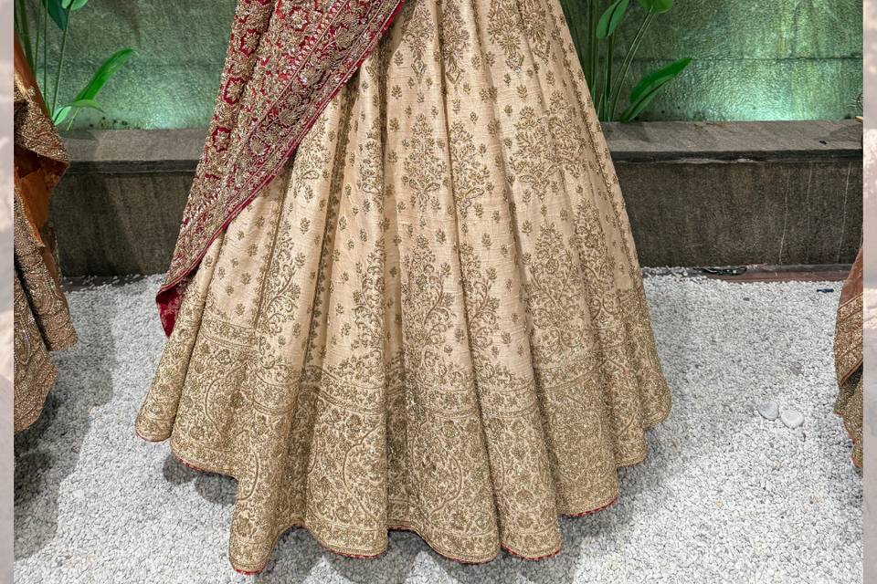 Bridal lehenga