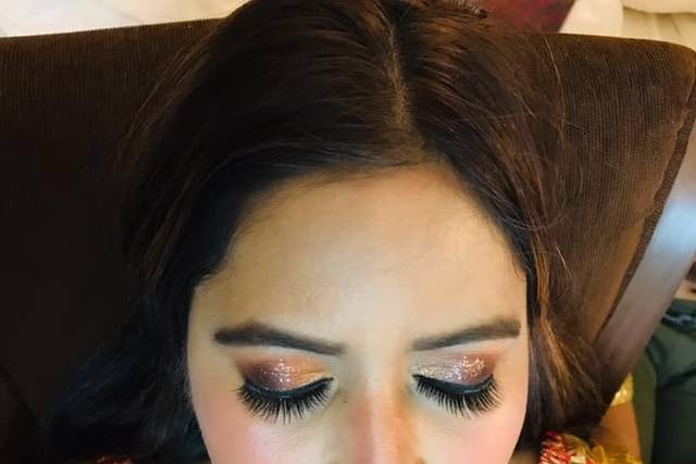 Bridal makeup