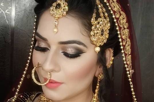 Bridal makeup