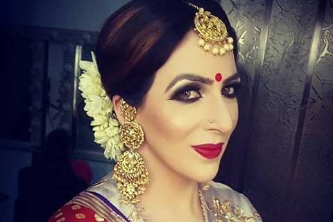 Bridal makeup