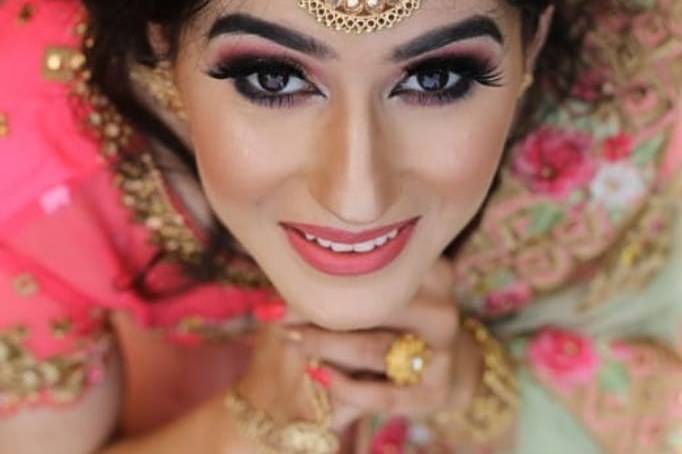 Bridal makeup