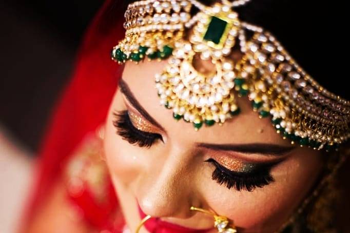 Bridal makeup