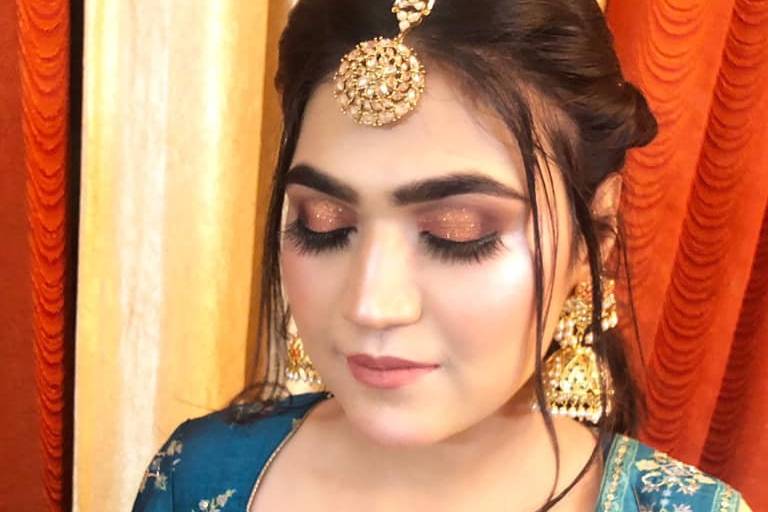 Bridal makeup