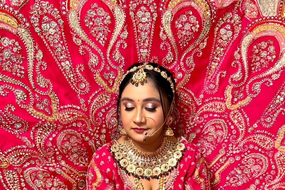 Bridal makeup