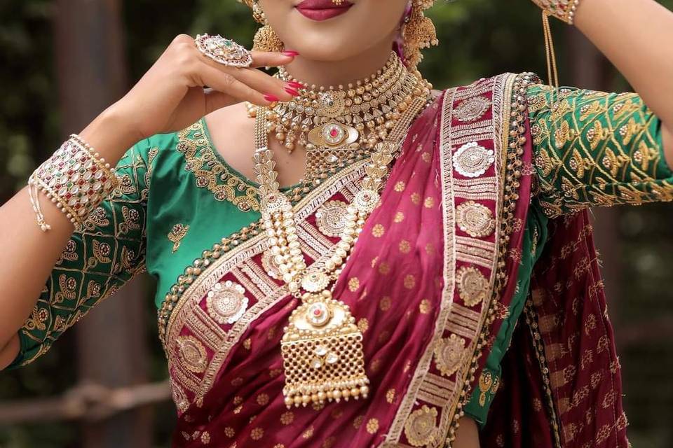 Maharastrian bride.