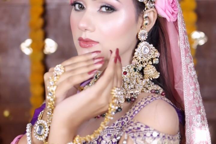 Bridal makeup