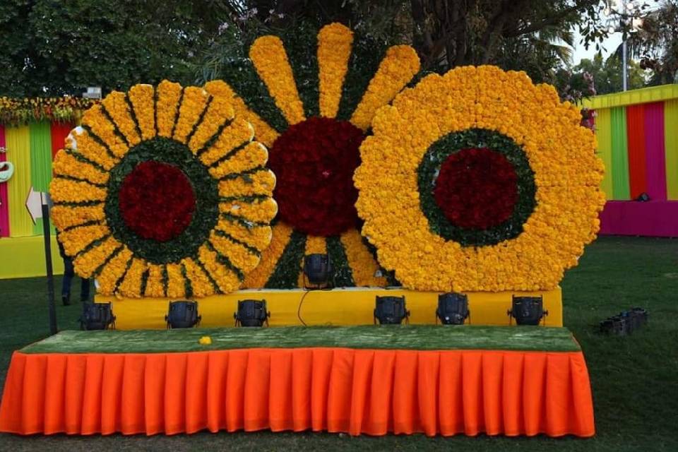 Mehndi backdrop