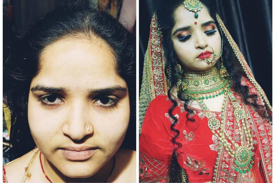 Bridal makeup