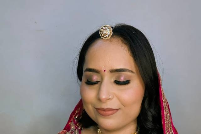 Bridal makeup