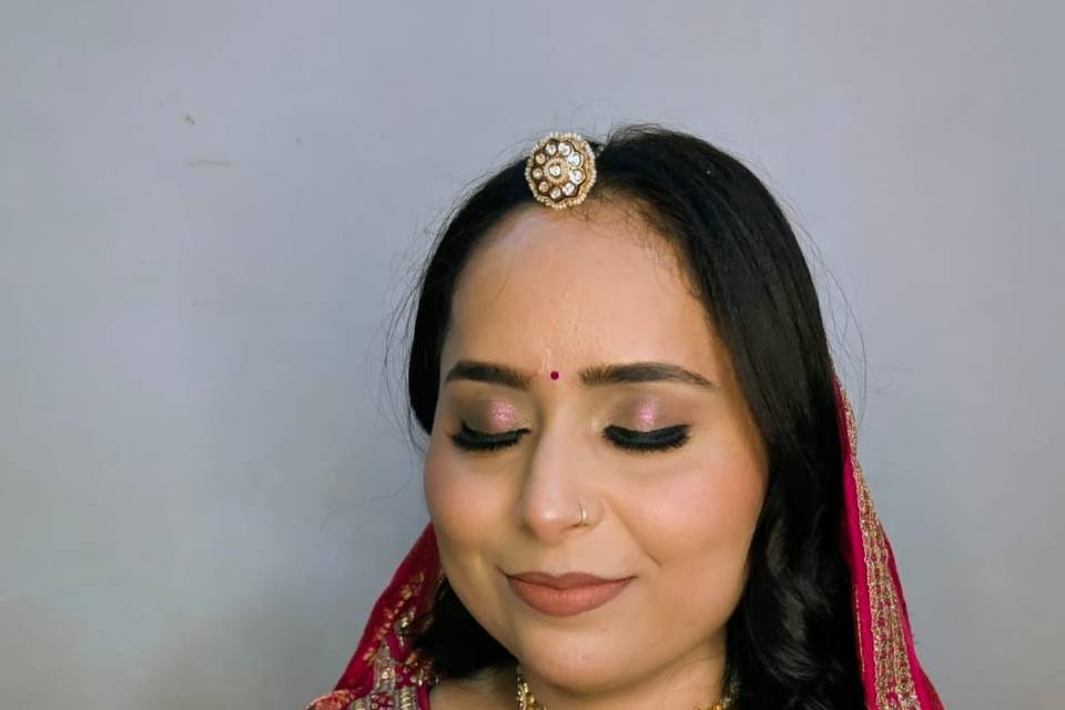 Bridal makeup