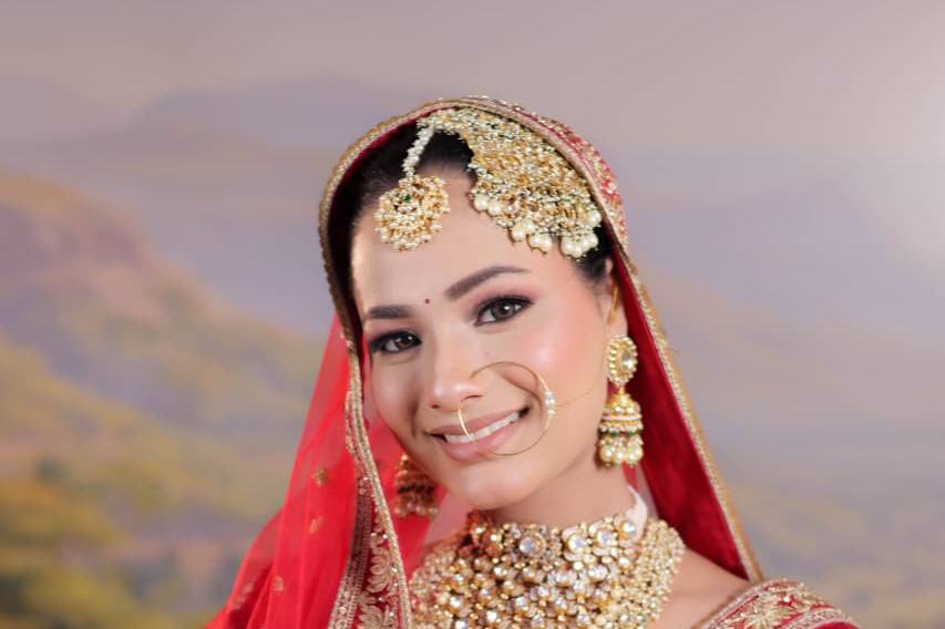Bridal makeup