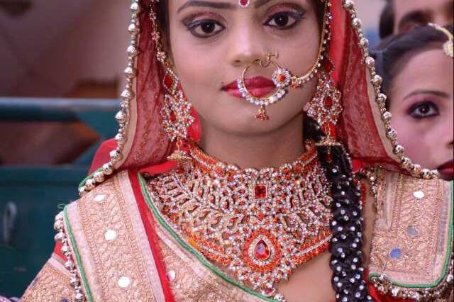 Bridal makeup