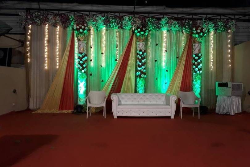 Wedding venue-Stage decor
