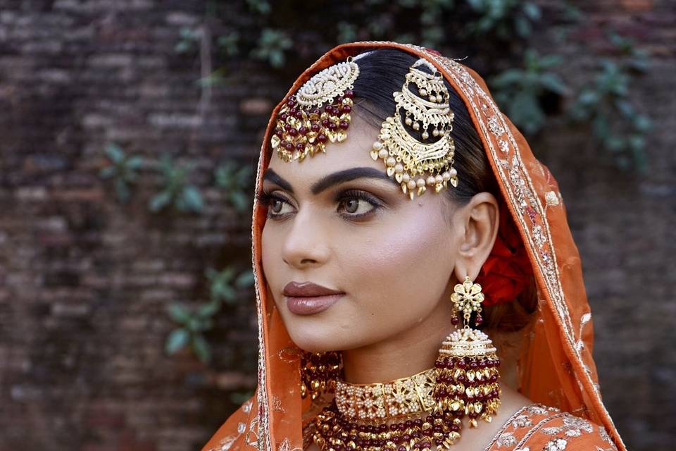 Bridal makeup