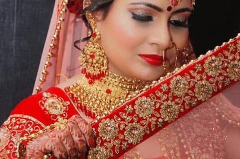 Bridal makeup