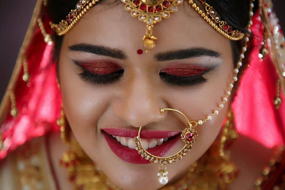 Bridal makeup