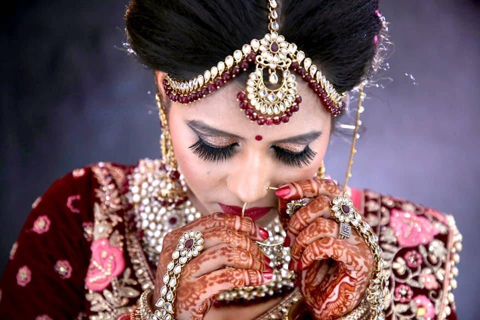 Bridal makeup