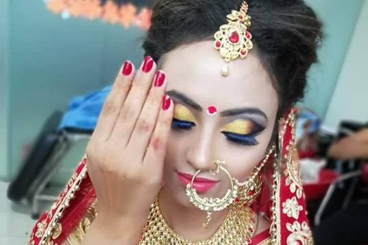 Bridal makeup