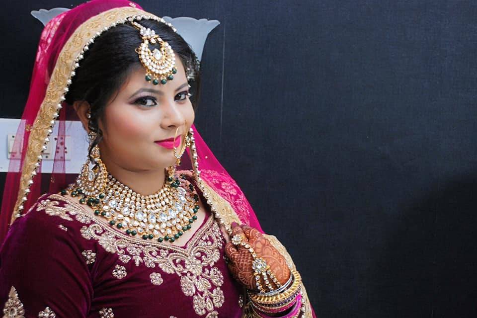 Bridal makeup