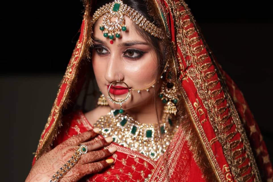 Bridal makeup