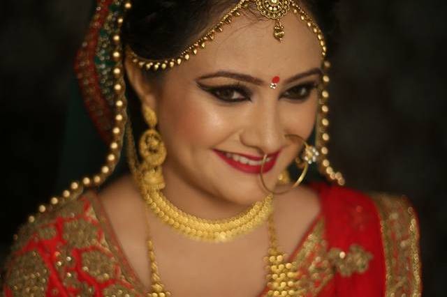 Bridal makeup